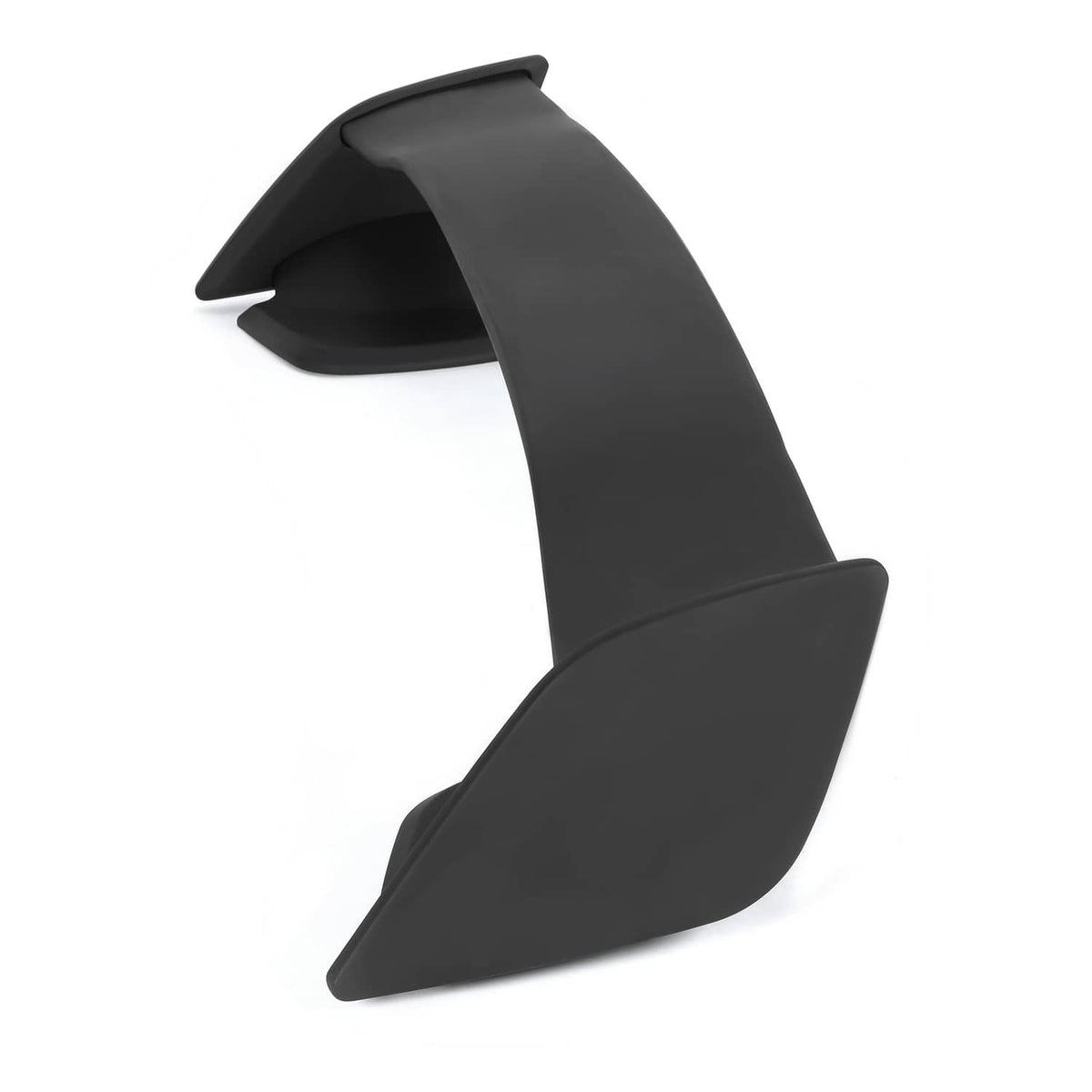 Solid Spare Rear Trunk Spoiler Wing JDM Style Matte Black For Subaru WRX STI 2015-2021 2018