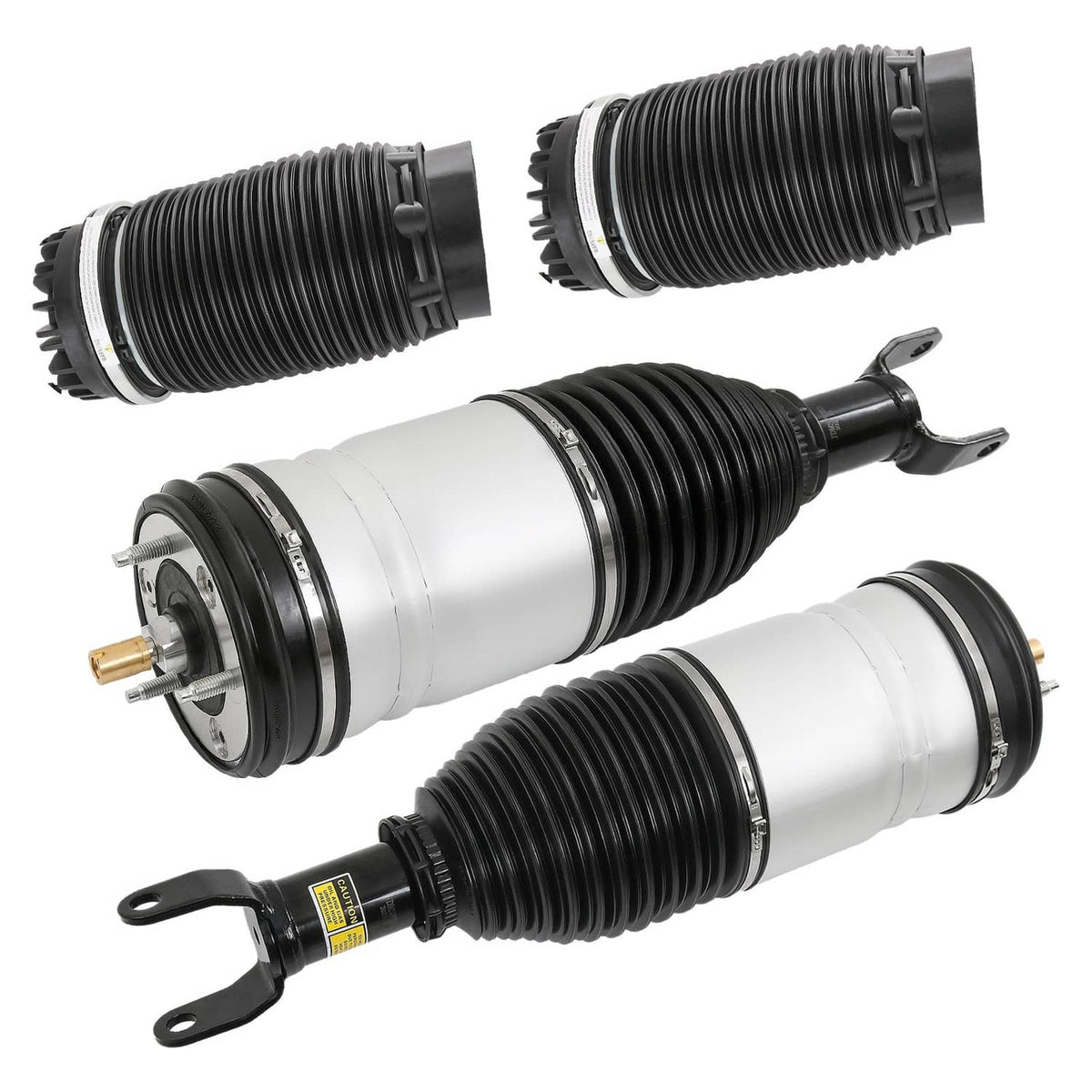 Solidspare 4pcs Front Rear Air Suspension Struts & Springs Kit for Dodge Ram 1500 2013-2019