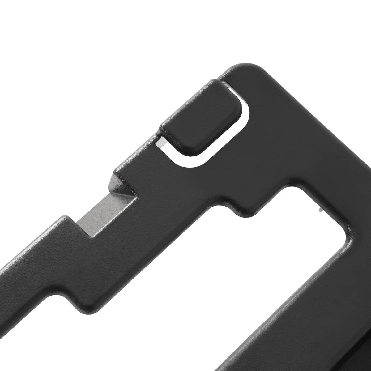 Solid Spare For 2019-2023 Ford Ranger Lariat/XL/XLT Black Front License Plate Tag Bracket