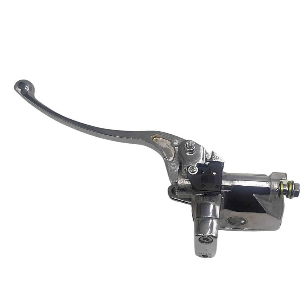 Solidspare US 1" Motorcycle Handlebar Hydraulic Brake Master Cylinder Clutch Lever Chrome