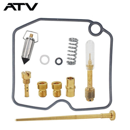 Solidspare CARBURETOR Repair KLF 400 For Kawasaki KLF400 Bayou 1996-1999 Carb Rebuild Kit