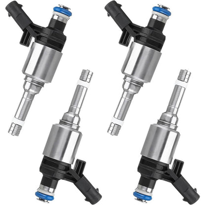 Solidspare 4Pcs Fuel Injectors 06H906036G For Audi A4 TT VW Jetta Golf CCTA 2.0T Turbo