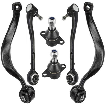 Solidspare 6Pcs Front Lower Control Arm Ball Joint Suspension Kit For 2011-2018 BMW X3 X4