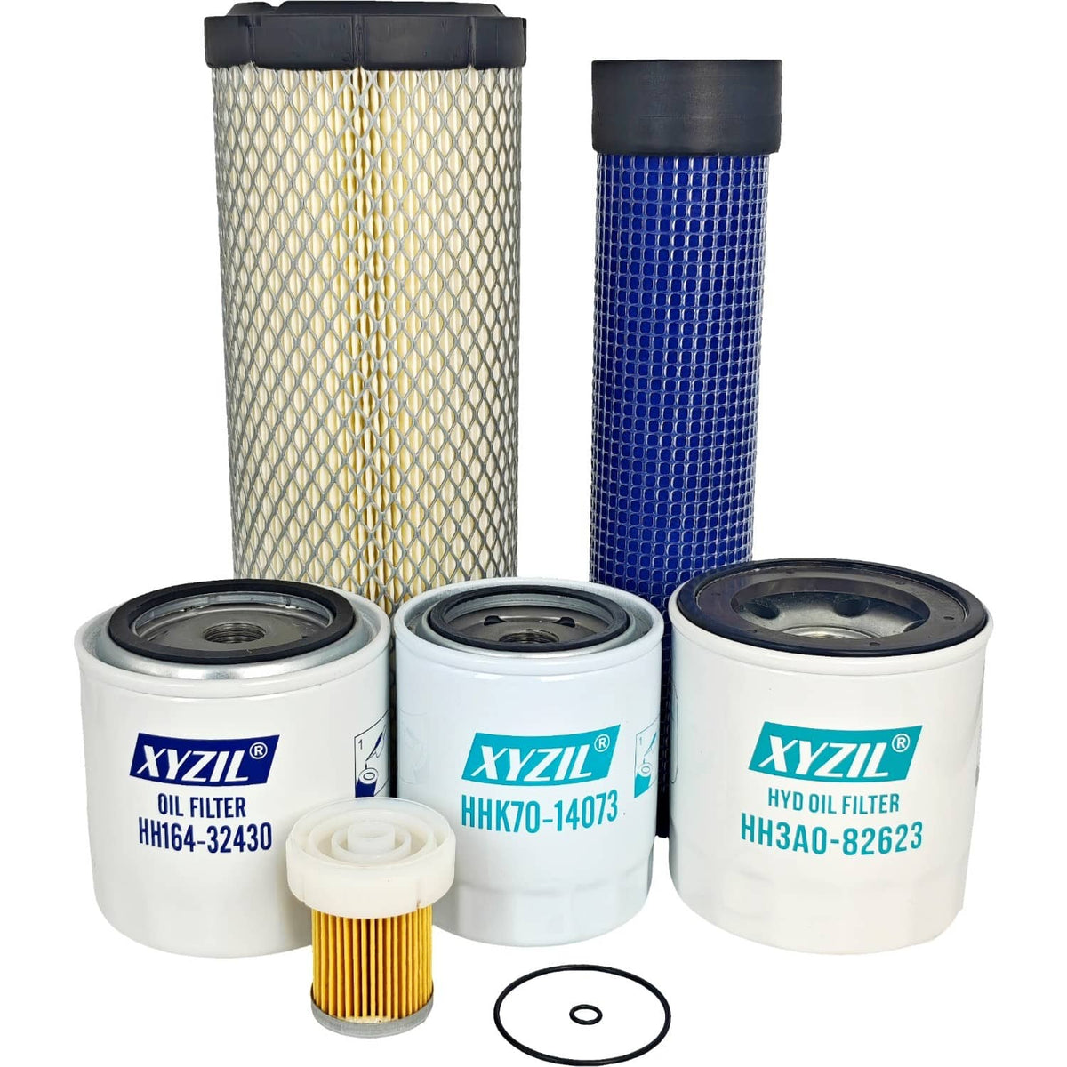 Solid Spare Maintenance Filter Kit Fit for Kubota L2800 L3400 L3700SU L3800 HST L3200