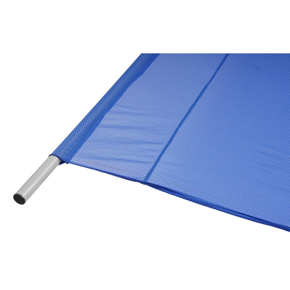 Solidspare Silvery+Blue Boat Sun Shade For Boats 25 FT And Under Aluminium Powder Coated