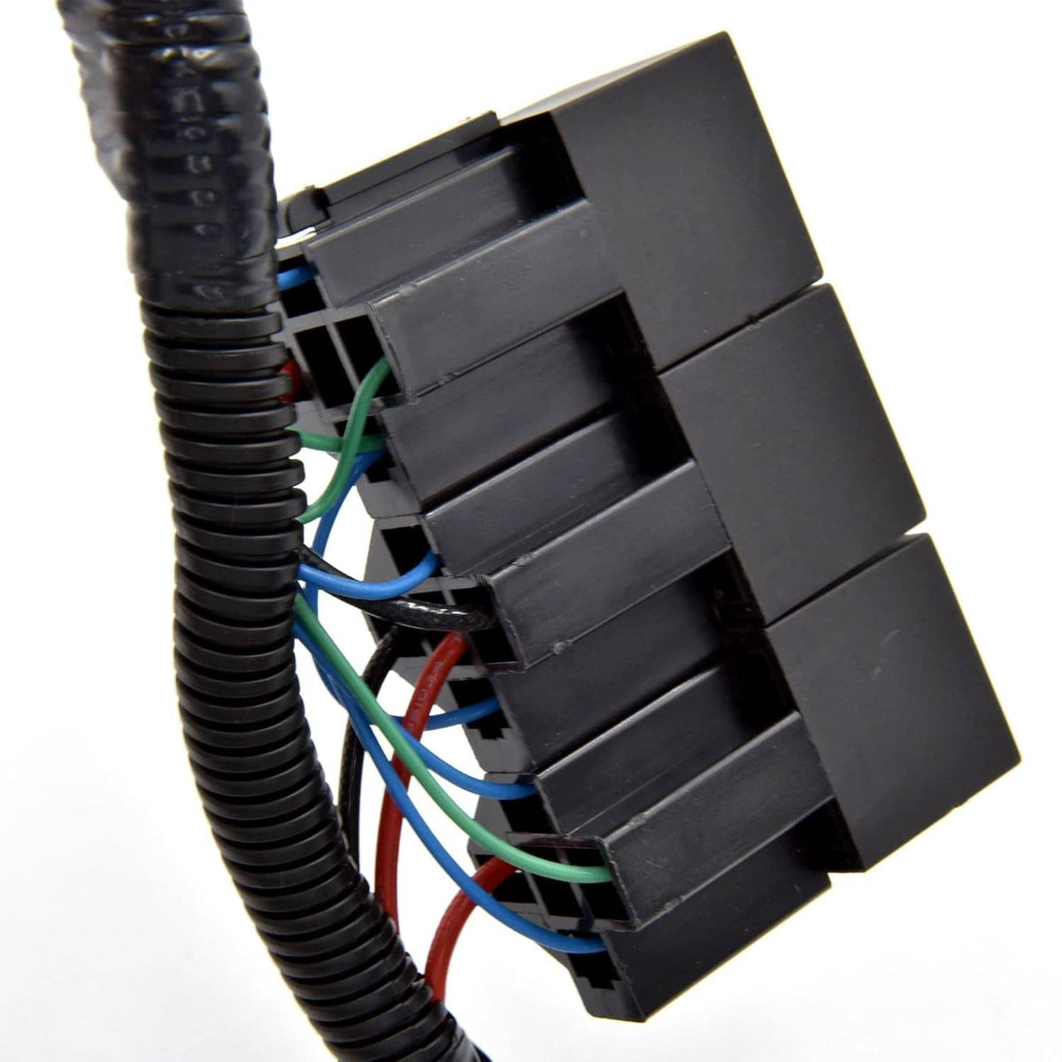 Solidspare For 1999–2006 Chevy GM Electric Dual Fan Upgrade Wiring Harness Kit ECU Control