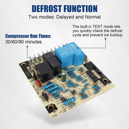 Solidspare PCBDM133 PCBDM133S For Goodman Amana Janitrol Heat Pump Defrost Control Board