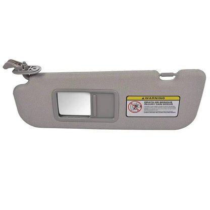 Solidspare Grey Sun Visor Makeup Mirror Left-Driver Side For 2011-2016 Hyundai Elantra MD