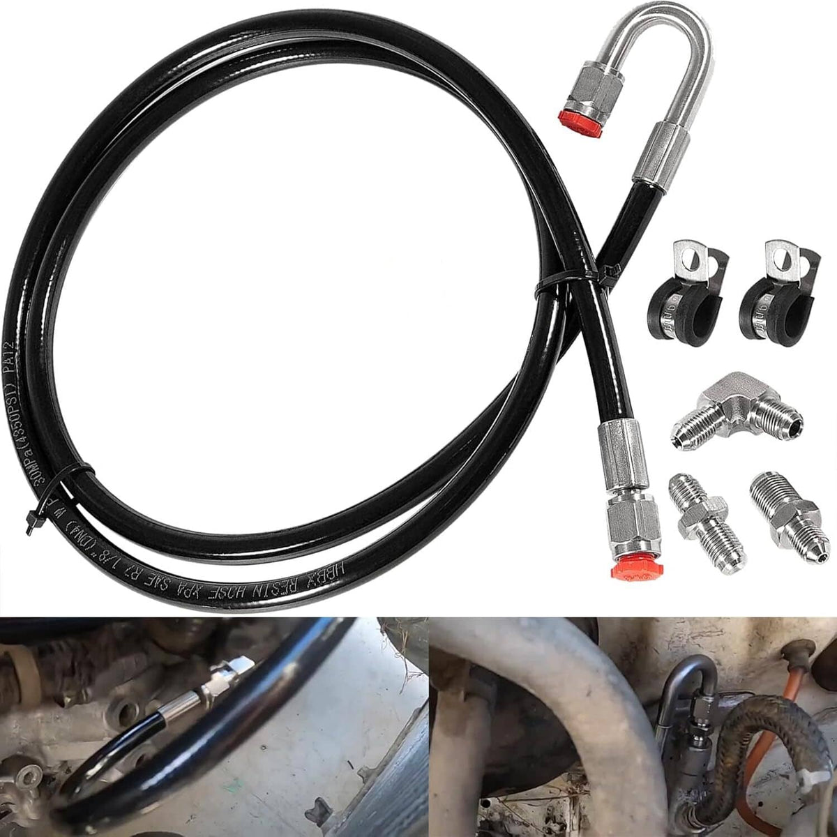 Solid Spare Clutch Line Kit for K Swap for Honda-Acura Civic Crx Integra K20 K24 K Series