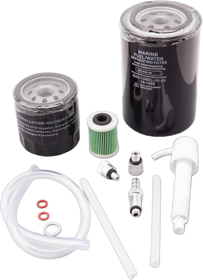 Solid Spare 69J-13440 Oil filter & 6P3-24563 Fuel filter Kit Yamaha 150/175/200/225/250 HP