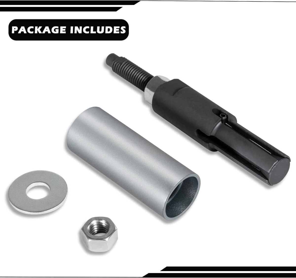 Solid Spare 7222 Injector Tube Remover Installer Kit for GM 6.6L Duramax Diesel J-45910