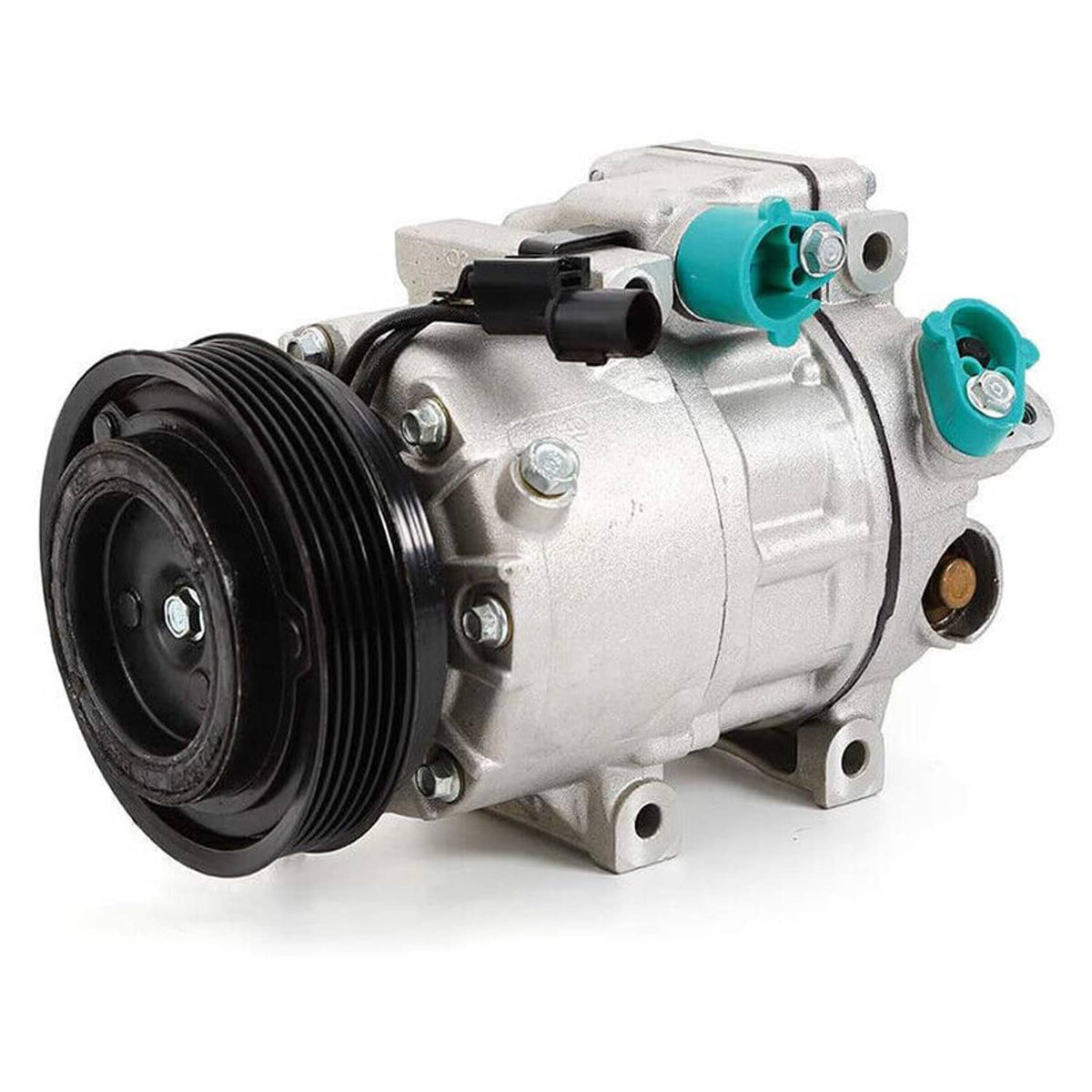Solidspare AC A/C Compressor w/Clutch for 2006-08 Hyundai Sonata 2.4L 977012B251 CO 10916C