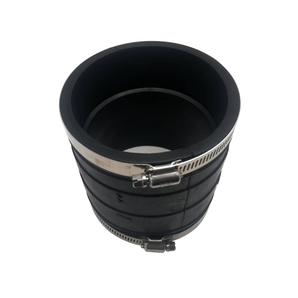 Solid Spare Upper Lower Rubber Coupler Exhaust Hose Bellows For OMC Volvo Penta 4.3 5.0 5.7L