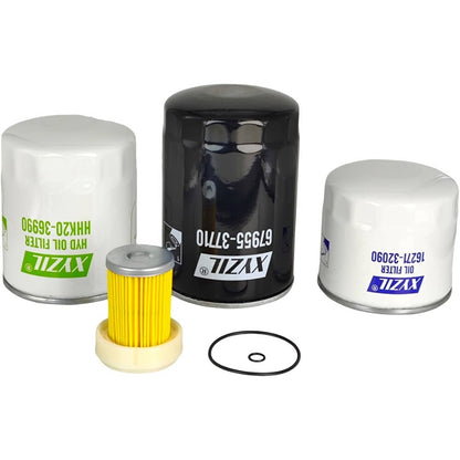 Solid Spare Maintenance Service Filter Kit for Kubota B2910HSD B2710HSD