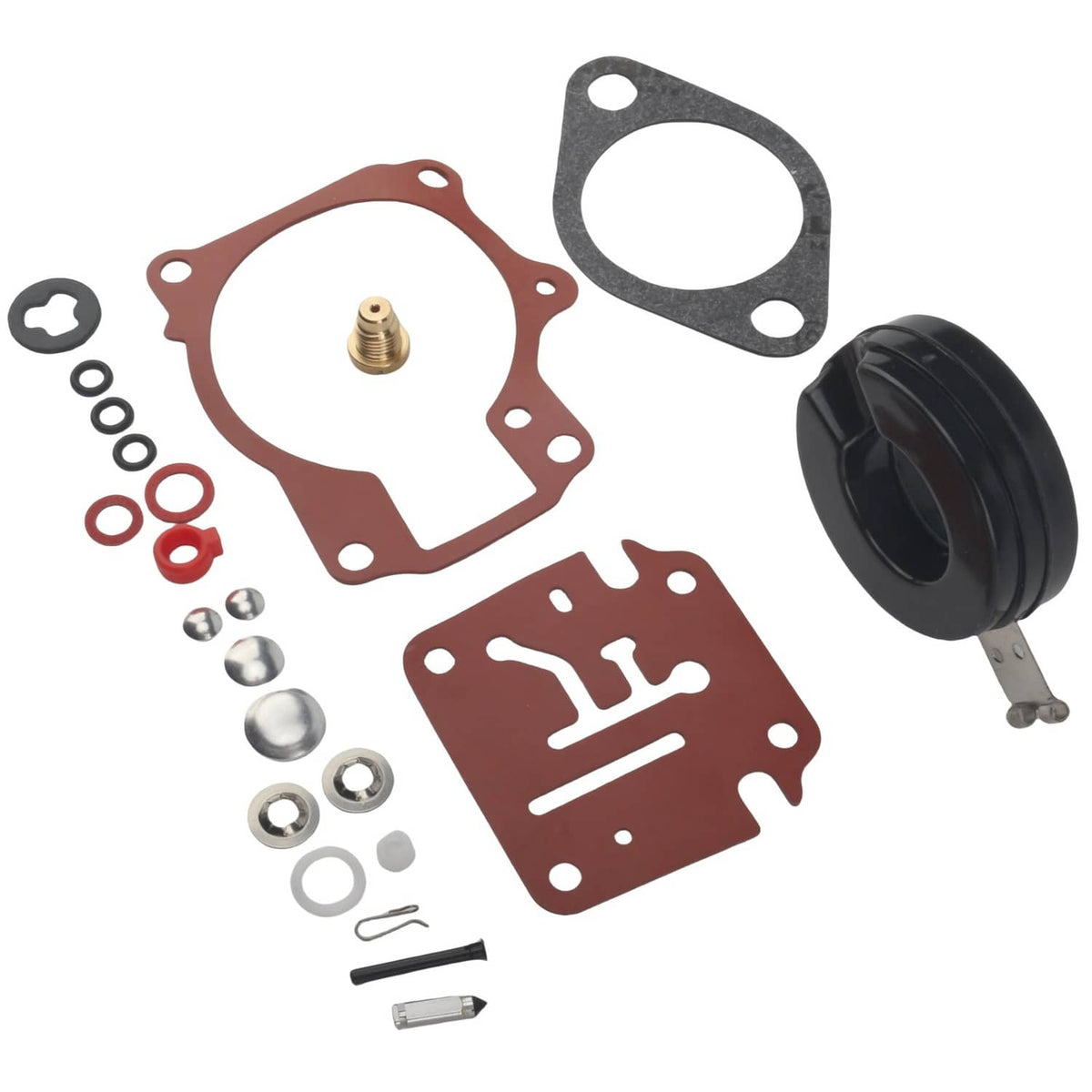 Solid Spare Johnson Evinrude Carb Carburetor Rebuild Repair Kit 20 25 28 30 40 45 48 396701