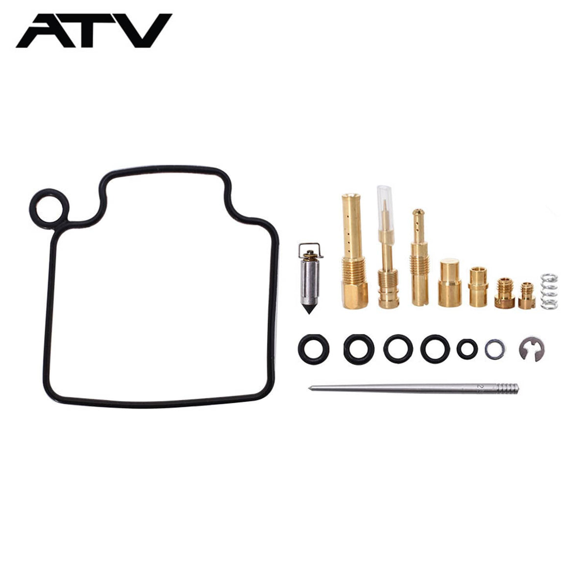 Solidspare Generic Carburetor Rebuild Kit for Honda Rincon 650 TRX650FA Foreman 500 TRX500