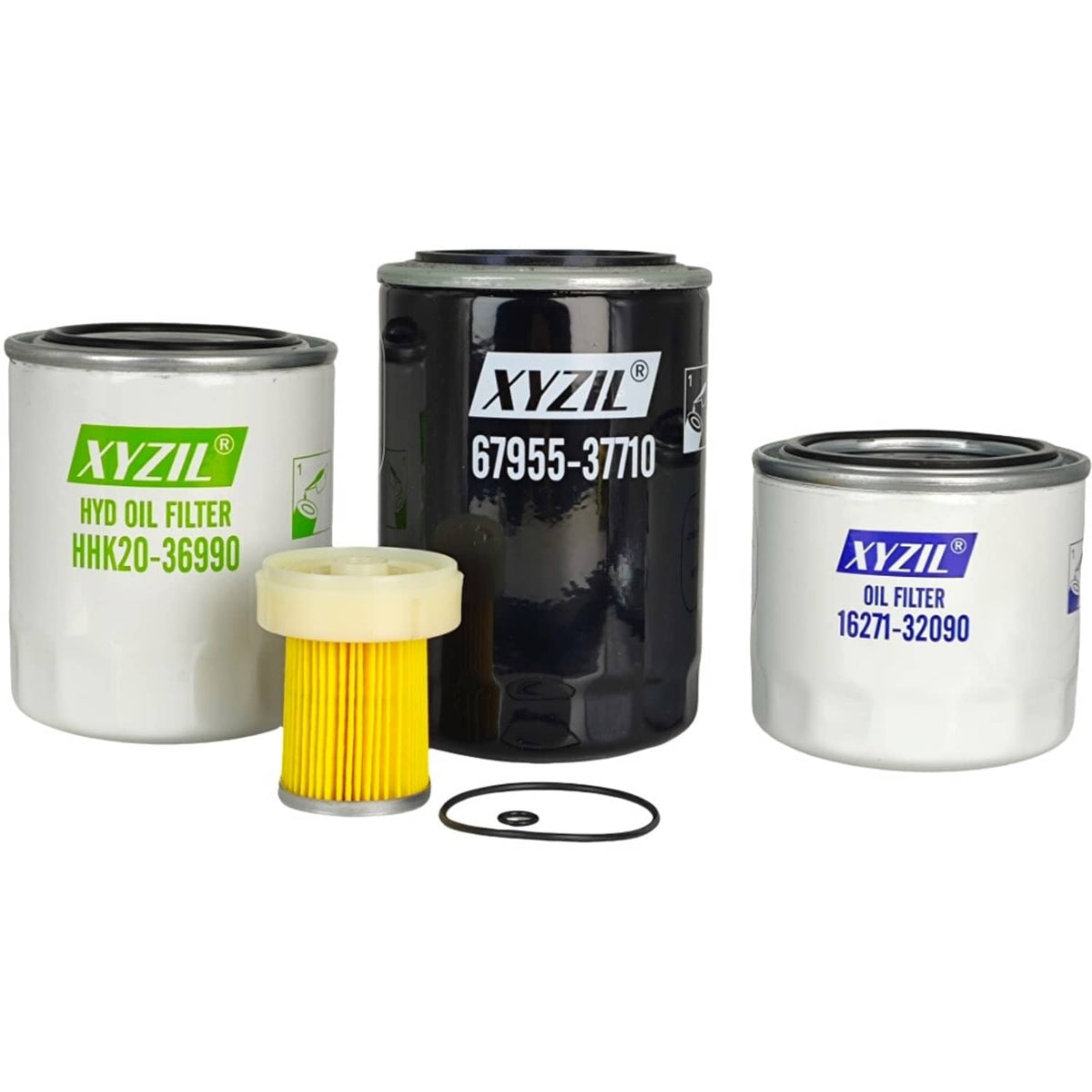 Solid Spare Maintenance Service Filter Kit for Kubota B2910HSD B2710HSD