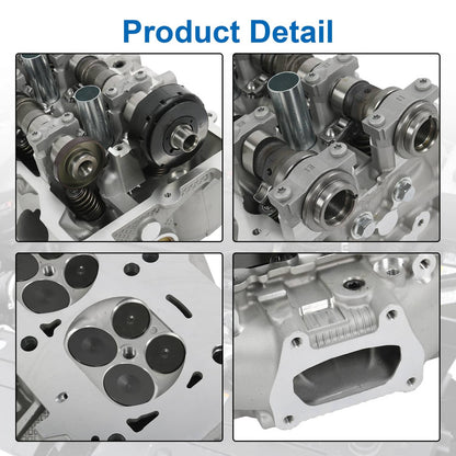 Solidspare Driver & Passenger Side Cylinder Head Assembly Pair For Dodge Chrysler Jeep 3.6L
