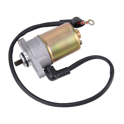 Solidspare Starter Fits for 50/60/80cc GY6 Engine ATV Quad Buggy Go Kart Moped Scooter