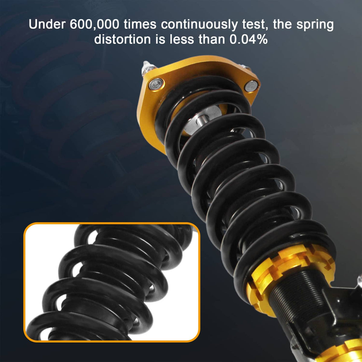 Solidspare Coilover Struts Kits For 2008-2011 Infiniti G37 Couple/Sedan RWD Adj.Height