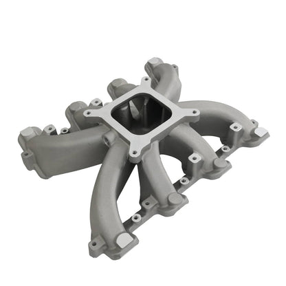 Solidspare Intake Manifold w/ Gasket Single Plane Mid-Rise For GM LS1 LS2 LS6 2500-7000