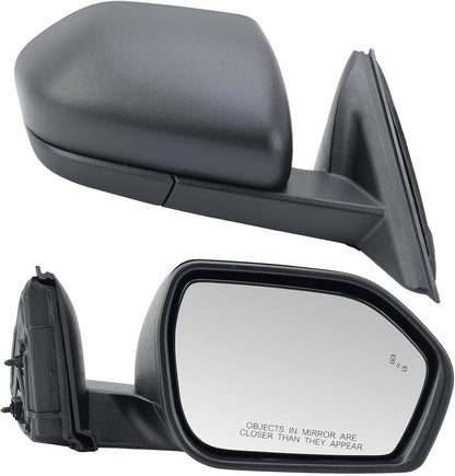 Solidspare Passenger Side Mirror For 2020-2023 Ford Explorer Manual Folding Power Heated