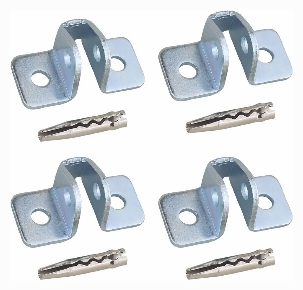 Solid Spare Pack of 4 For Jeep Cherokee 84-01 55002361 Door Check Arm Assembly Repair Set