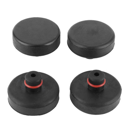 Solidspare 4Pcs Rubber Jack Lift Pad Adapter Tool Black Fit For Tesla Model 3/Y/S/X New