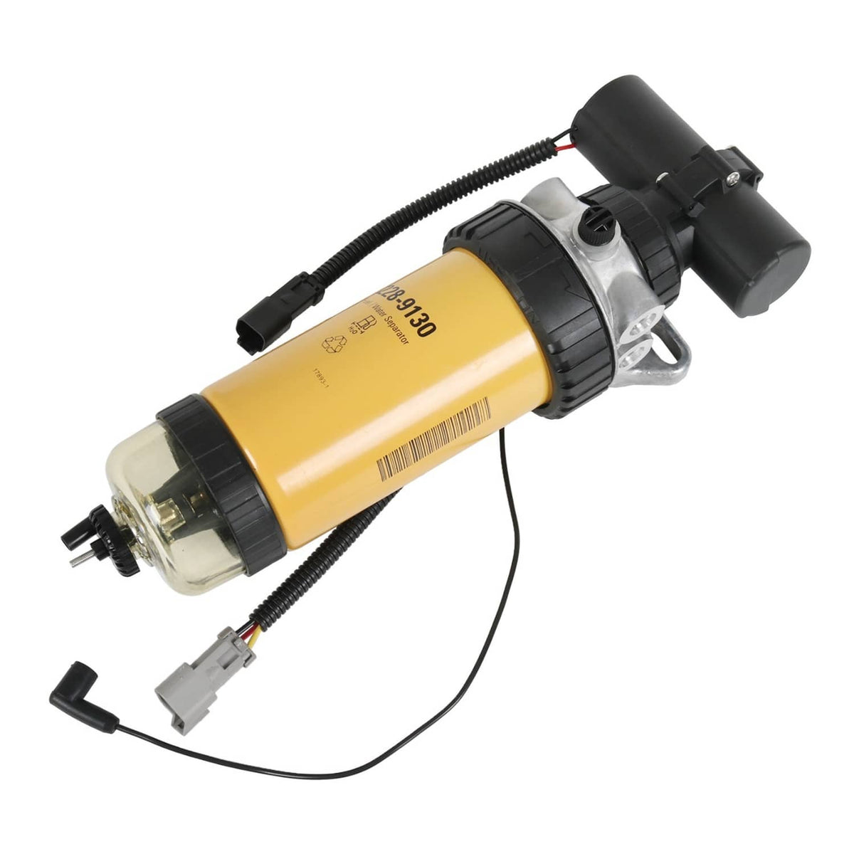 Solidspare 228-9129 Fuel Pump & Fuel Filter Assy for CAT 3054 3046 Loader 414E 416E 420E