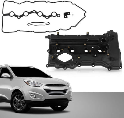 Solidspare Valve Cover w/ Gasket for Hyundai Tucson 2014-2015 for Kia Optima 2011-2015 2.4L