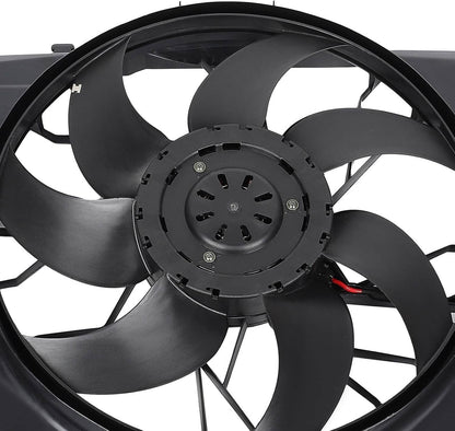 Solidspare New Radiator Cooling Fan For 2010-14 Mercedes-Benz C250 C300 C350 C63 AMG GLK350