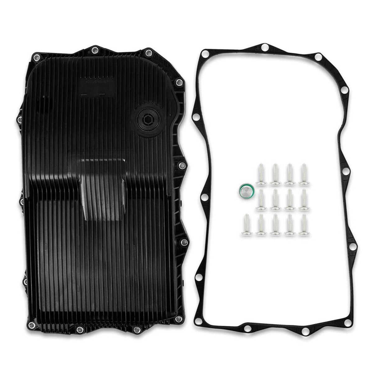 Solidspare For Ram1500 Dodge Charger Jeep Grand Cherokee 8HP70 Auto Transmission Oil Pan US
