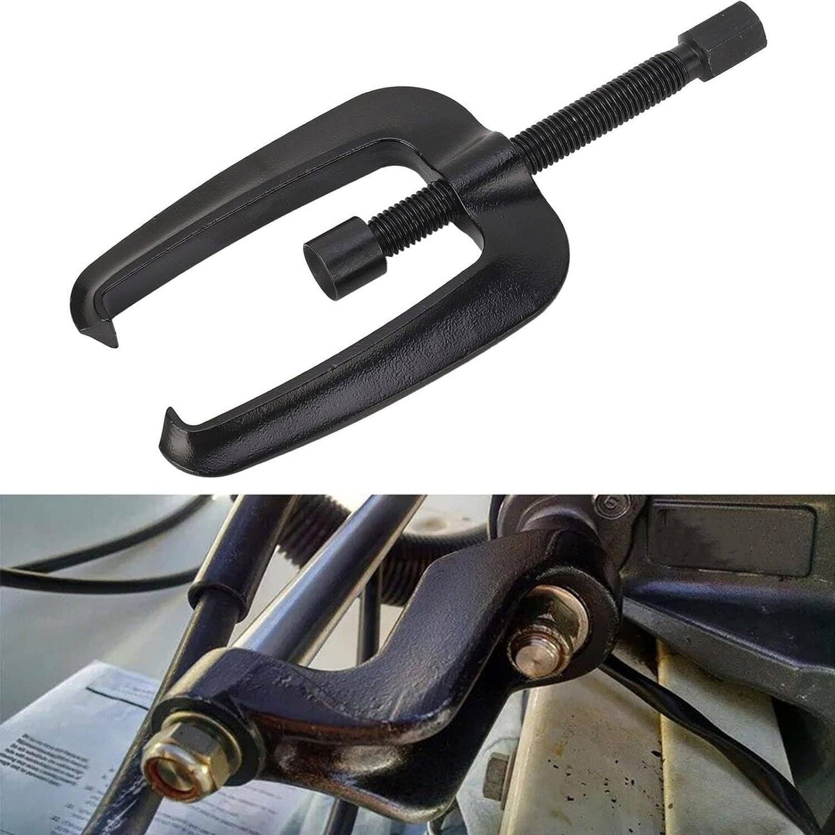 Solidspare Black Hydraulic Steering Support Bracket Puller Removal Tool HS5157 For Seastar