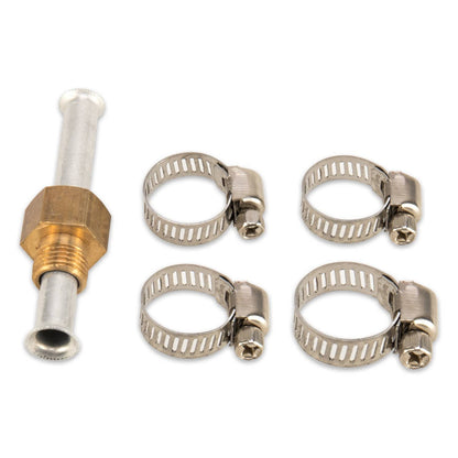 Solidspare Aluminum Transmission Oil Cooler + Hose /Mounting Kit 4 Row Radiator Auto-Manual