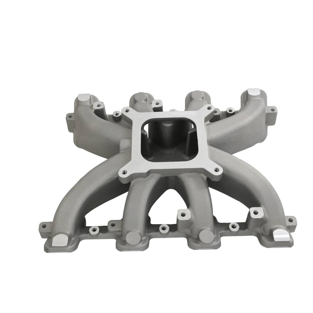 Solidspare Intake Manifold w/ Gasket Single Plane Mid-Rise For GM LS1 LS2 LS6 2500-7000