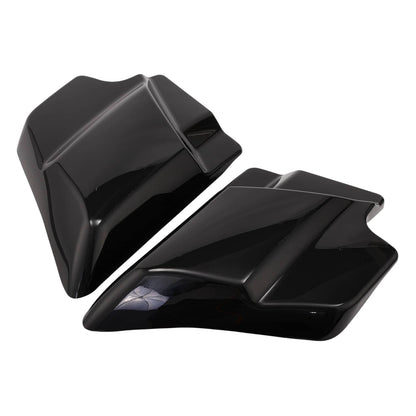 Solidspare Vivid Black Side Cover Panels Fit For Harley Touring Street Road Glide 2009-2024