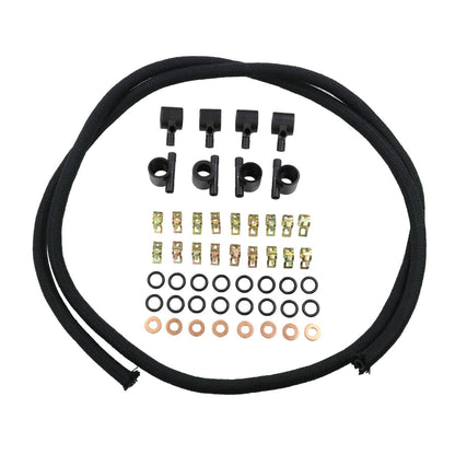 Solidspare JDMSPEED Fuel Injector Return Line Kit for Ford 7.3 7.3L Diesel Trucks 1988-1994