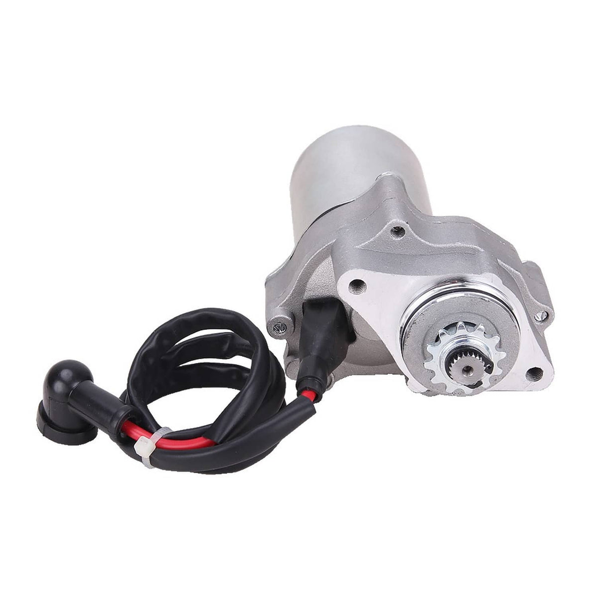 Solidspare For Chinese 50cc 70cc 90cc 110cc 125cc Quad Go Kart 2-Bolt Starter Motor w/Cable