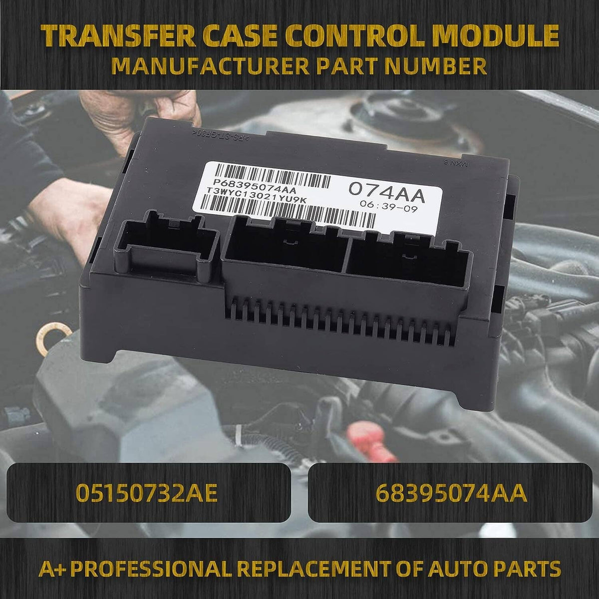 Solidspare New Transfer Case Control Module For 2014-2015 JEEP GRAND CHEROKEE 68395074AA
