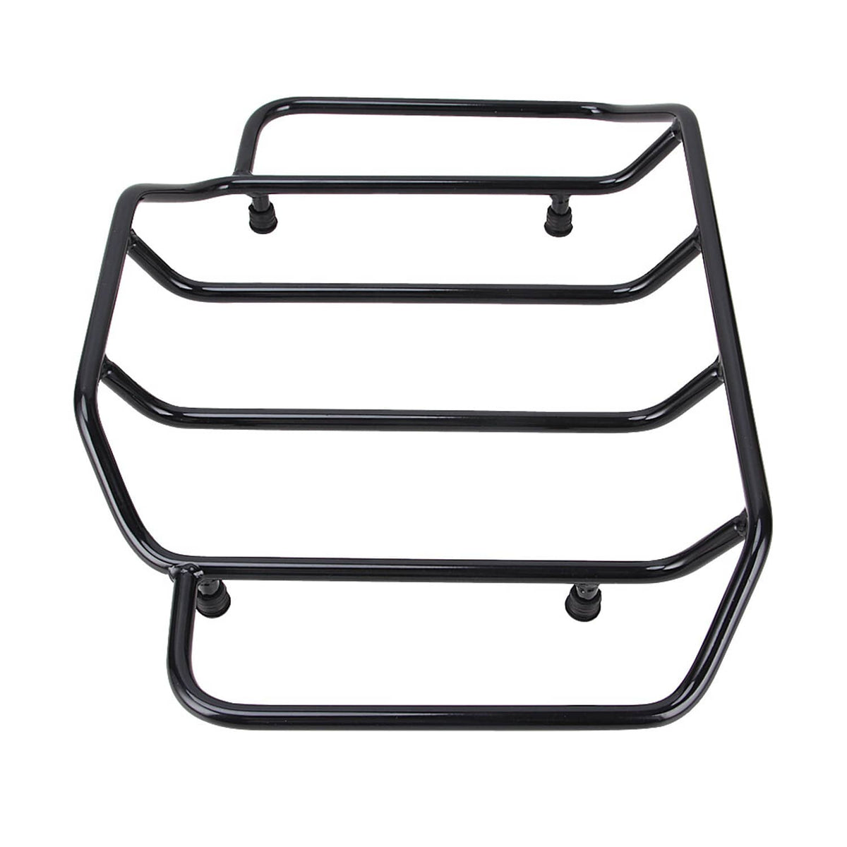 Solidspare Black Pack Luggage Top Rack For Harley Touring Road Glide Road King 1984-20