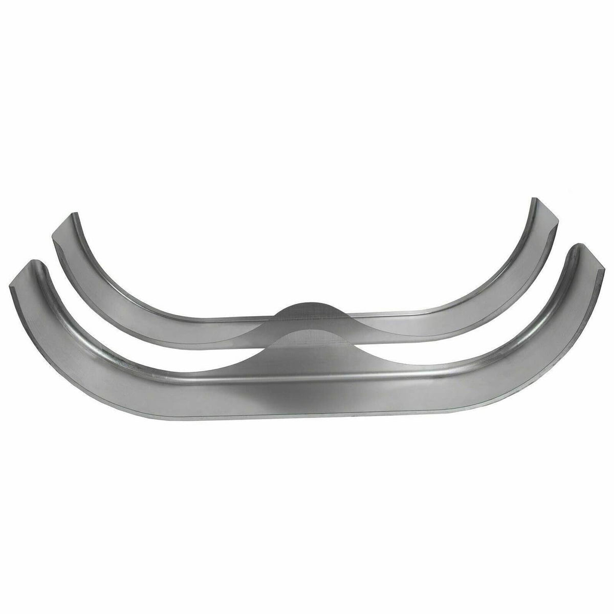 Solidspare 2PC Tandem Axle Trailer Fenders Teardrop Round For 13" 14" 15" Enclosed Trailers