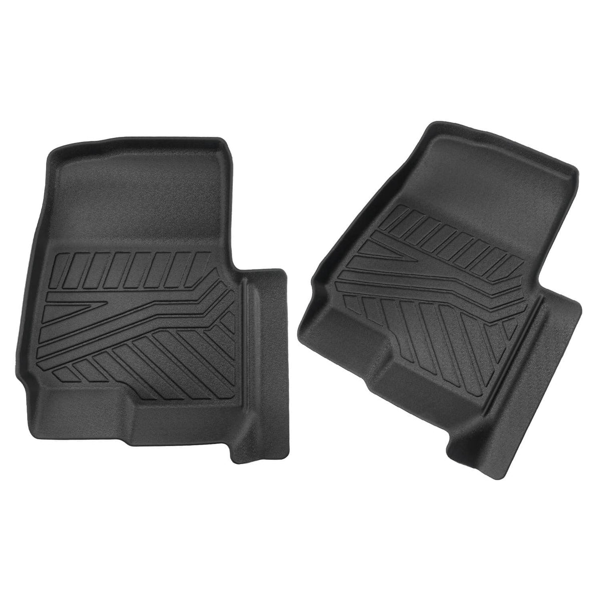Solidspare For 2017-2026 Ford F250 F350 F450 F550 Super Duty Crew Cab TPE Floor Mats Set