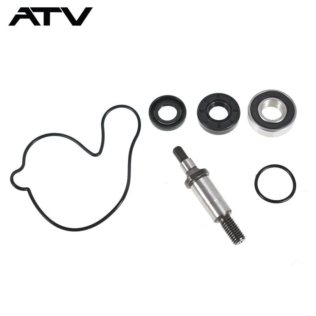 Solidspare For Yamaha YFZ 450 2004-2013 Water Pump Repair Kit w/ Shaft Bearing Seals