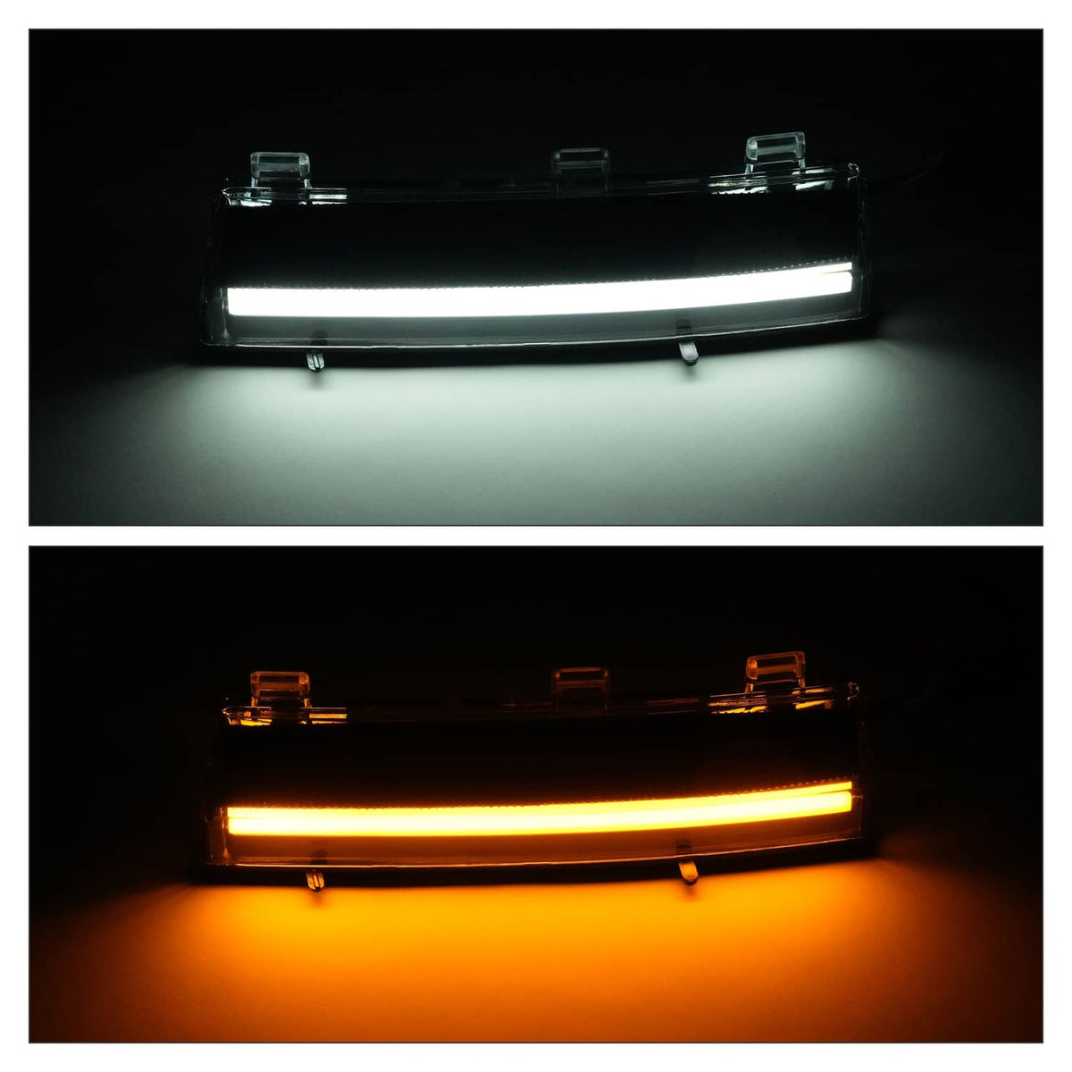 Solid Spare 2PCS LED Turn Signal Lights Side Marker Lamps+DRL For Nissan 350Z LCI 2006-2009