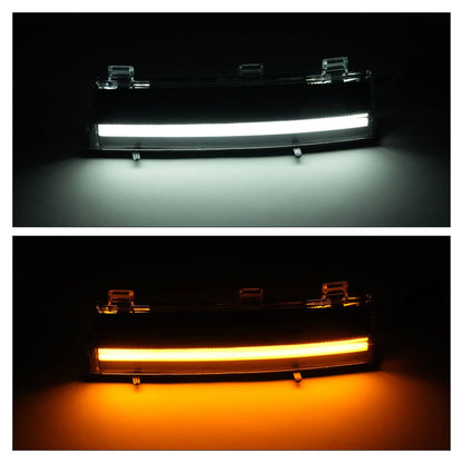Solid Spare 2PCS LED Turn Signal Lights Side Marker Lamps+DRL For Nissan 350Z LCI 2006-2009