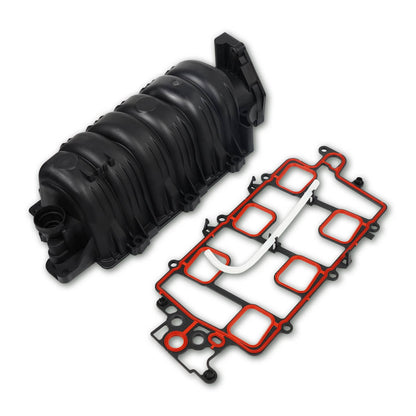 Solidspare Black Upper Intake Manifold + Gasket for 1995-2005 Chevy Buick Olds 3800 3.8L V6