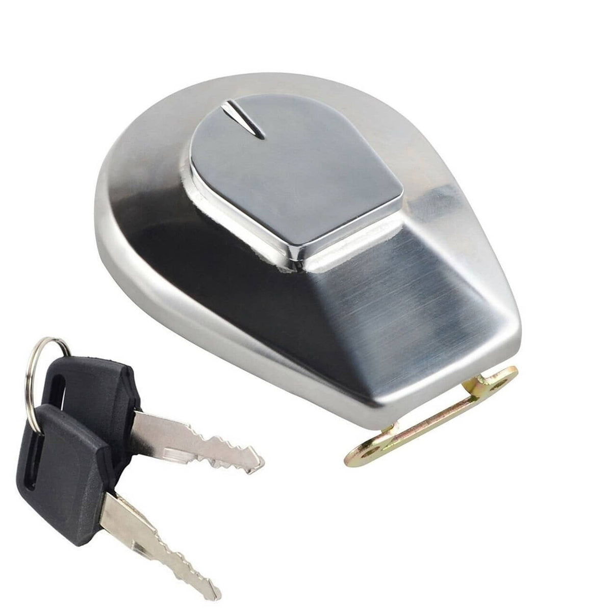 Solidspare Fuel Gas Tank Cover Cap Lock  For Honda CB250 CB750 CB650SC VT700C 17620-MB1-033