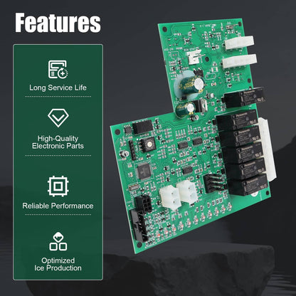 Solidspare 11-0621-21 Control Board Assembly Cuber For Scotsman-Ice 11-0621-21, 11-0550-28