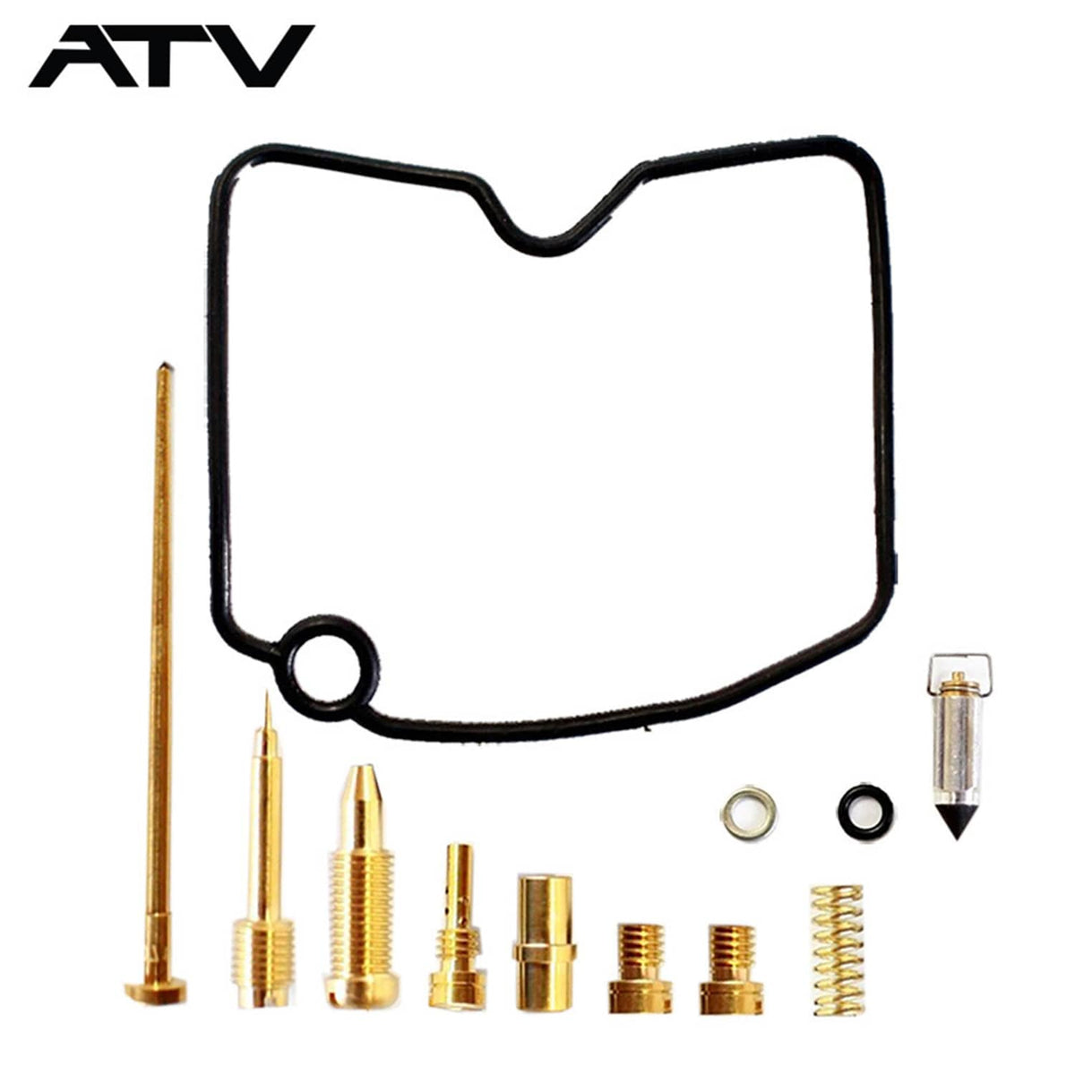 Solidspare Carburetor Rebuild Kit For Arctic Cat 400 2004-2006 Four Wheeler