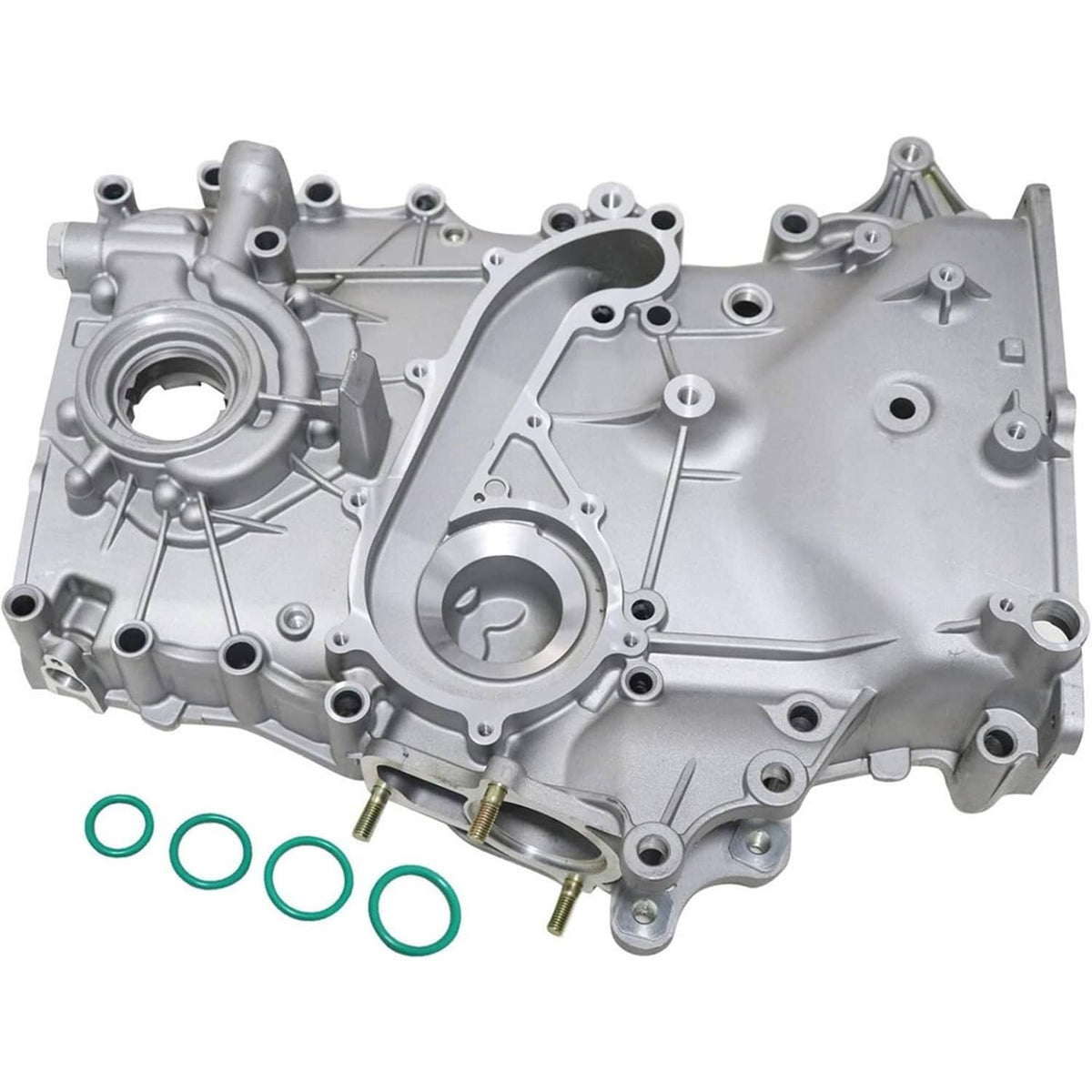 Solidspare Engine Timing Cover w/Oil Pump for 2005-15 Toyota Tacoma 16V DOHC L4 2TRFE 2.7L